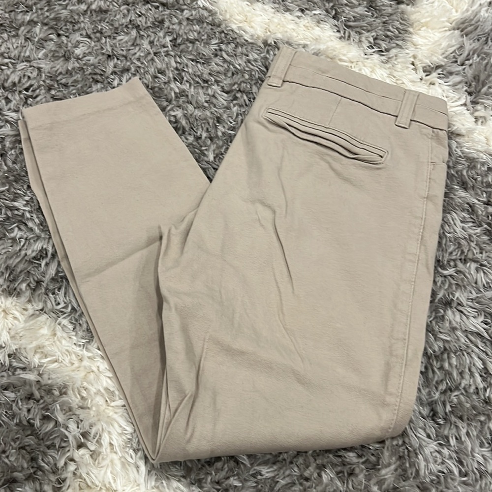 GAP Beige ankle dress/work pants.